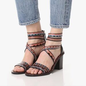 Ash heels - London Sole leather block heel size 39 Eur
NWT